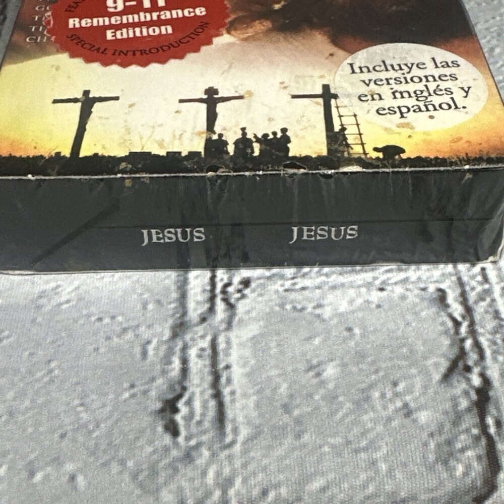 Jesus VHS Movie 9-11 Remembrance Edition Warner Brother FDNY Spanish & English - Picture 4 of 7